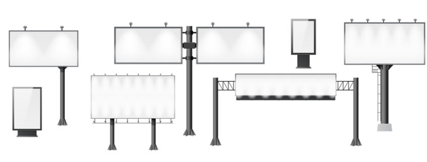 standard banner sizes