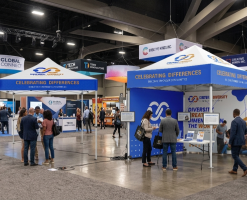 10 Ways Businesses Use Custom Pop-Up Tents for Marketing at Trade Shows