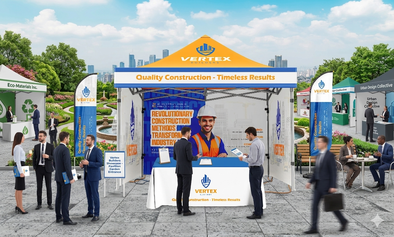 10 Ways Businesses Use Custom Pop-Up Tents for Marketing at Trade Shows