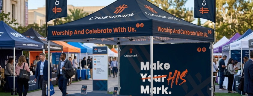 Using a Custom Pop-Up Tent to Own the Event